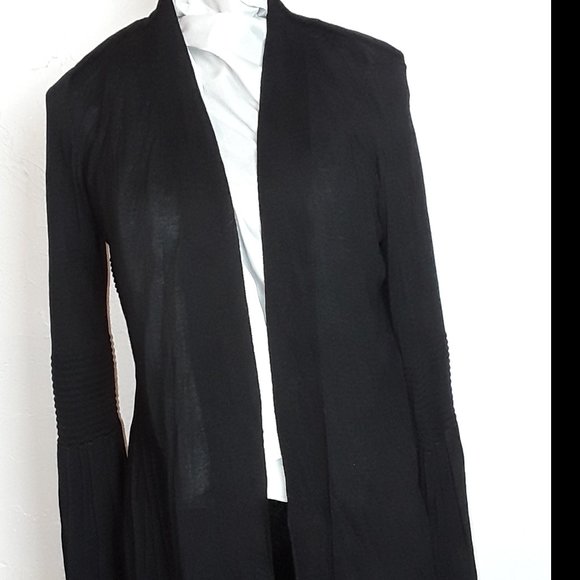 New- RED brand flared sleeve, black sweater from Stein Mart: Women's Size Medium - Picture 3 of 7